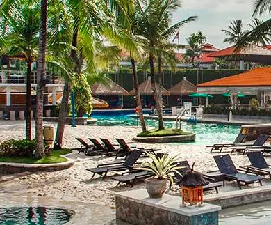 swimming pool at Bali Hard Rock