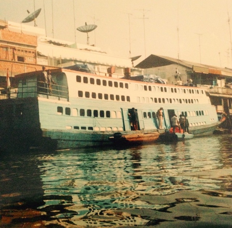 Old boat in Indo