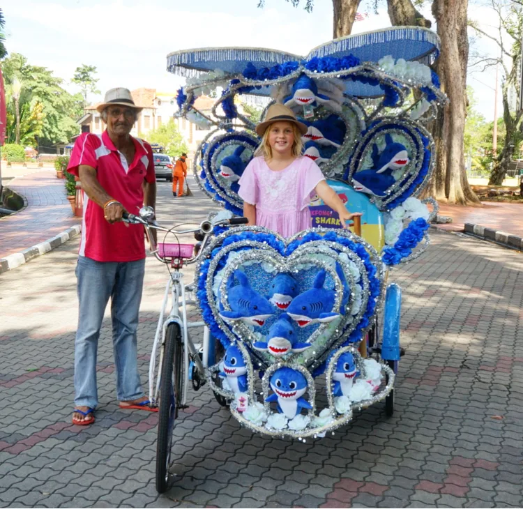 Melaka trishaws