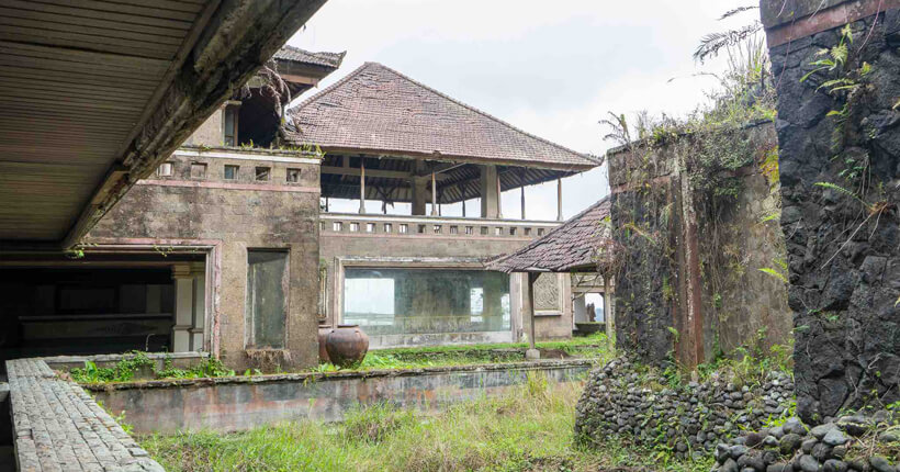ghost palace hotel bali history
