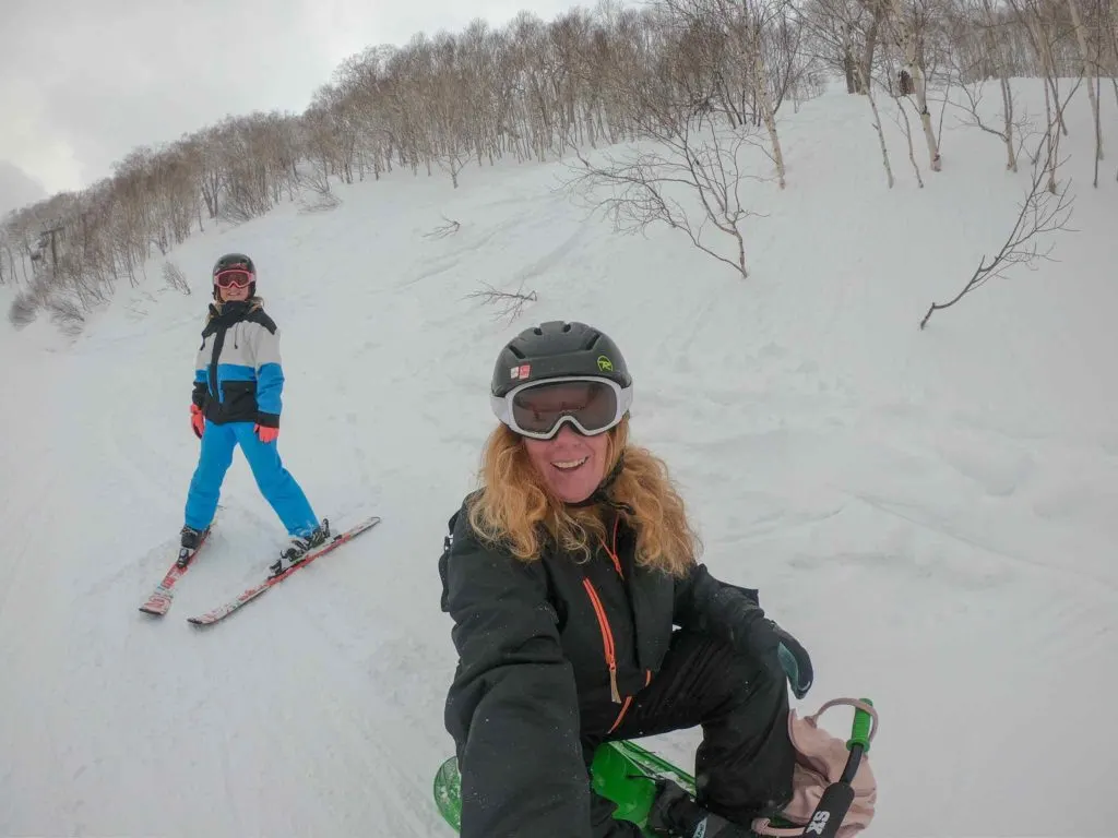 Family ski holiday japan