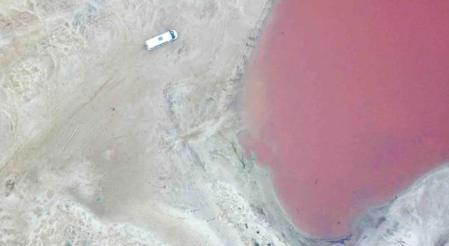 Visit the beautiful pink salt Lake Tyrrell in Victoria, Australia ...
