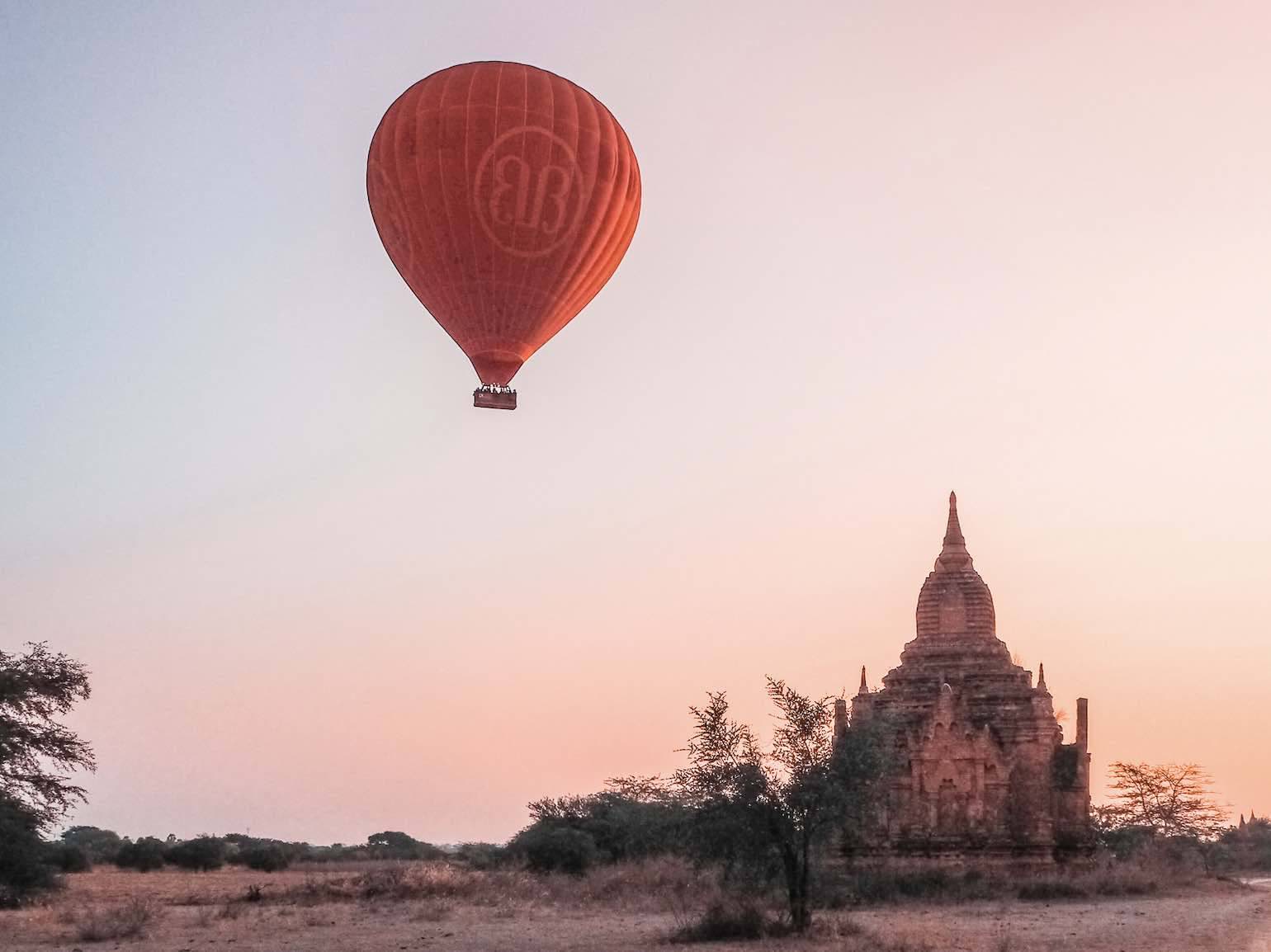 Should you fly in a hot air balloon over Bagan, Myanmar?